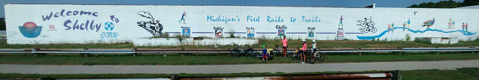 the trail mural in shelby michigan